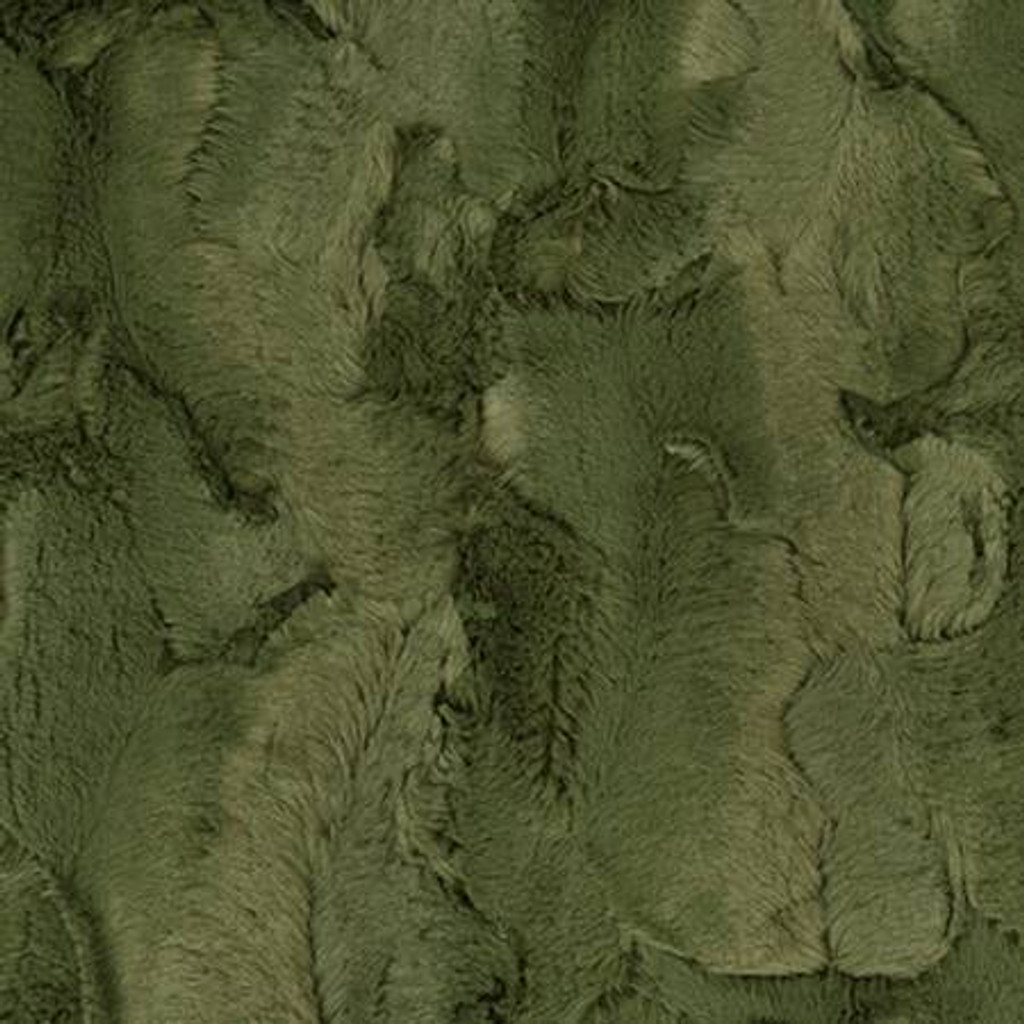 Chive Hide - Shannon Fabrics Cuddle Minky (lchidechive)