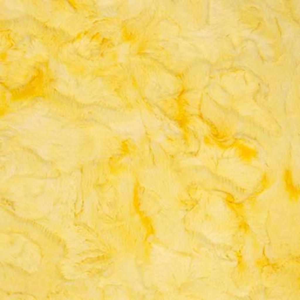 Lemon Drop Galaxy - Shannon Fabrics Cuddle Minky (LCGALAXYLEMO)