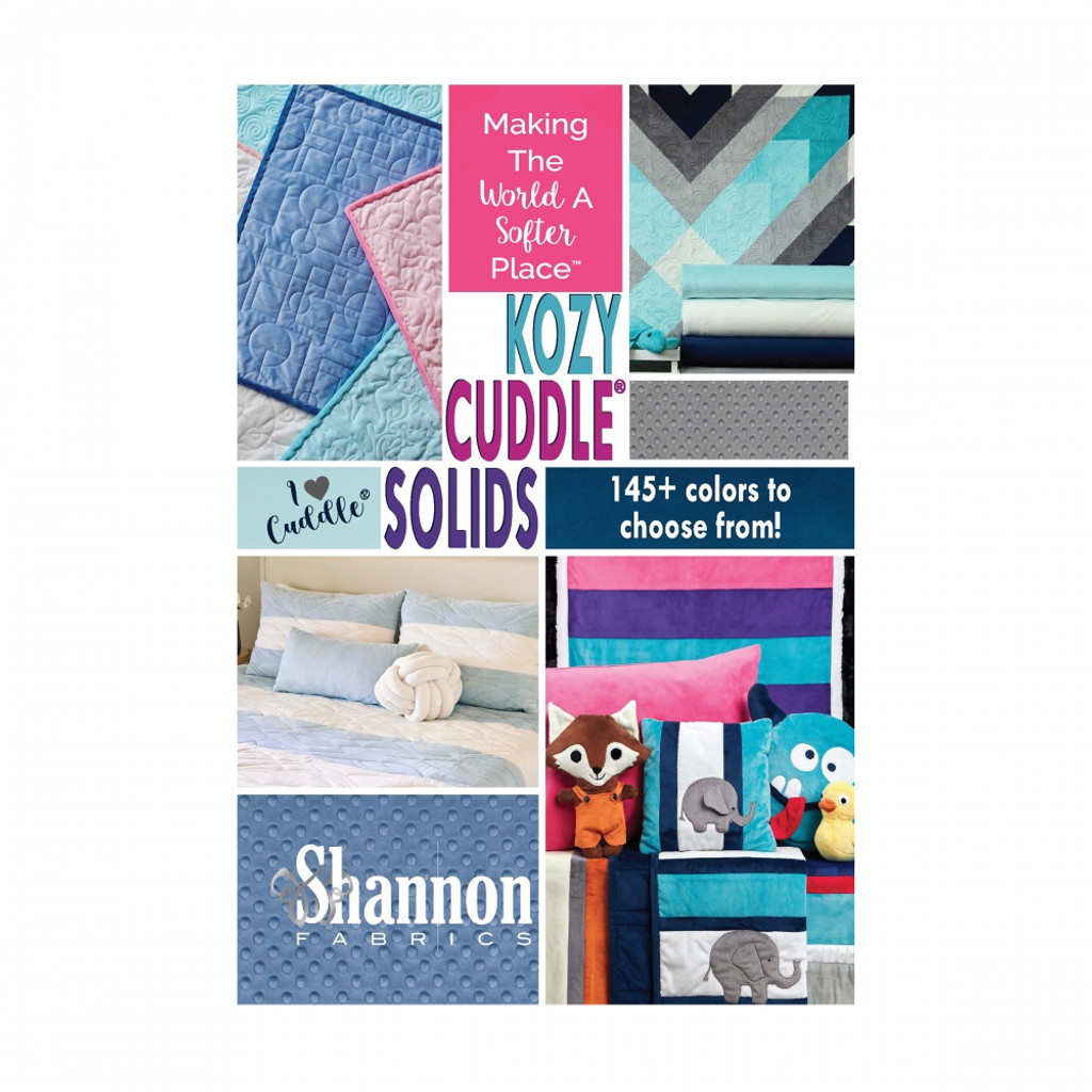 Shannon Kozy Cuddle Solids Color Card (Kozy Board Vol6)