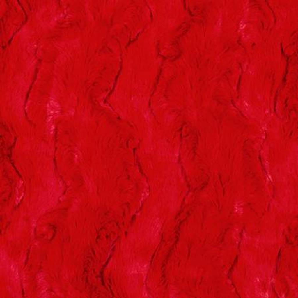 Cardinal Glacier - Shannon Fabrics Cuddle Minky (LCGLACIERCARD)
