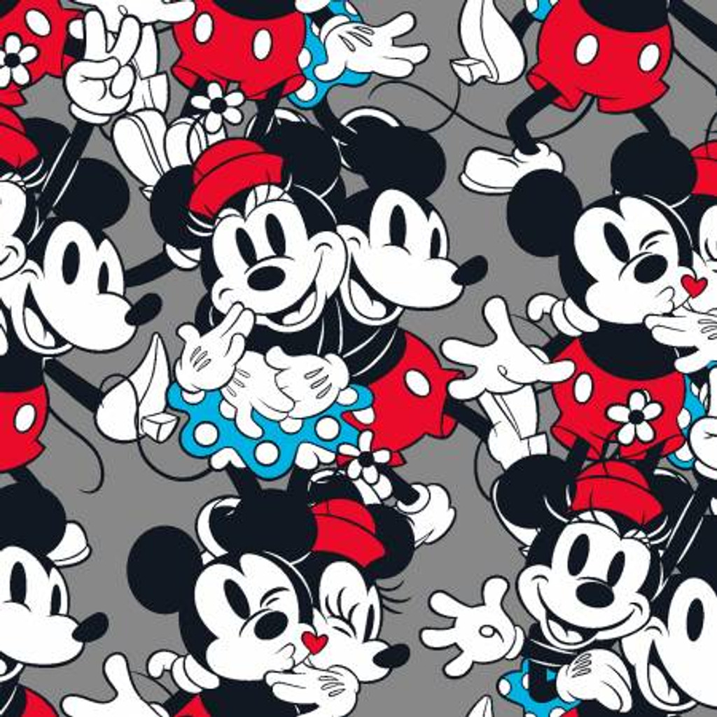Disney Mickey & Minnie Vintage Loved Packed - Springs Creative Cotton (73711A620715)