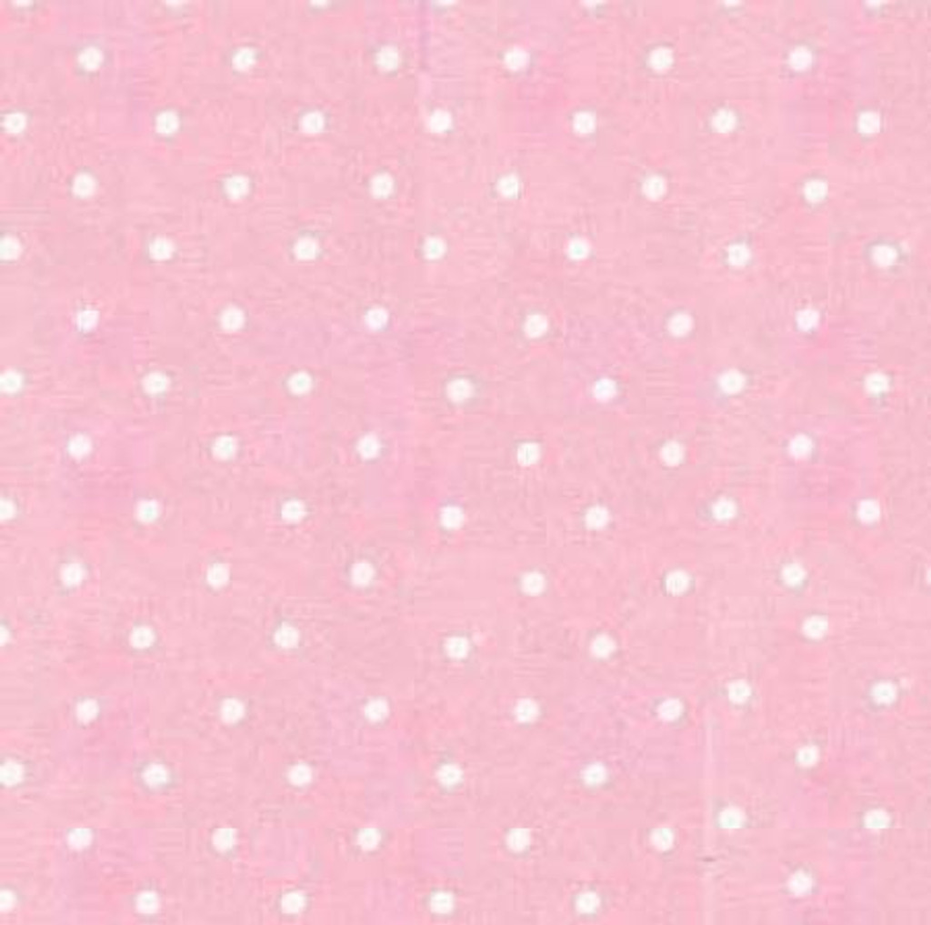 Rose Tiny Dots - Robert Kaufman Flannel (FIN925597)