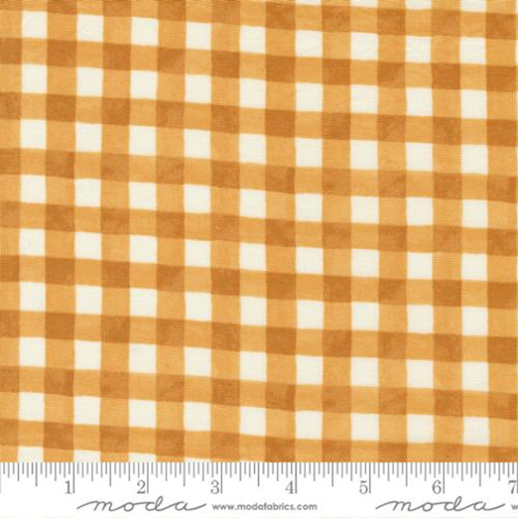 Light Pumpkin Gingham - Moda Cotton (556065.18)