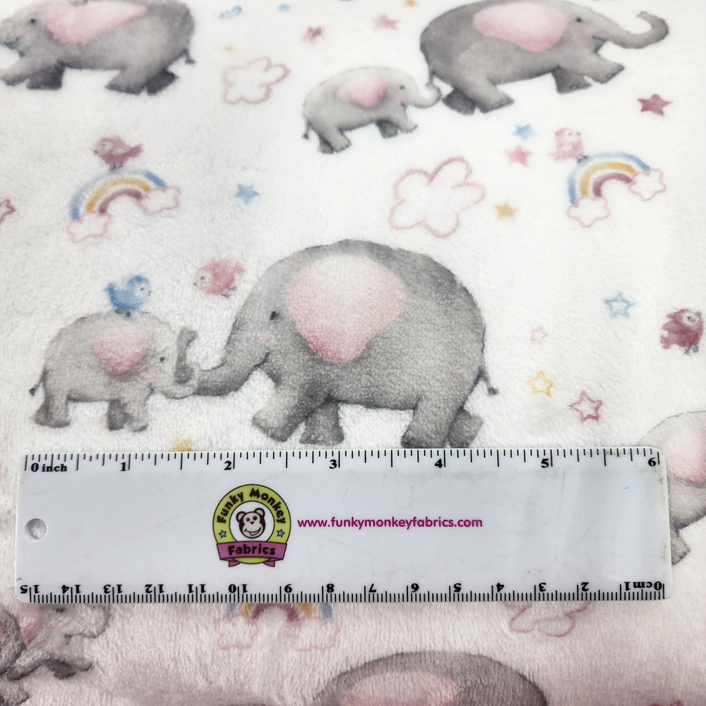 Rosewater Little Peanut Cloud Cuddle - Shannon Fabrics Cuddle Minky