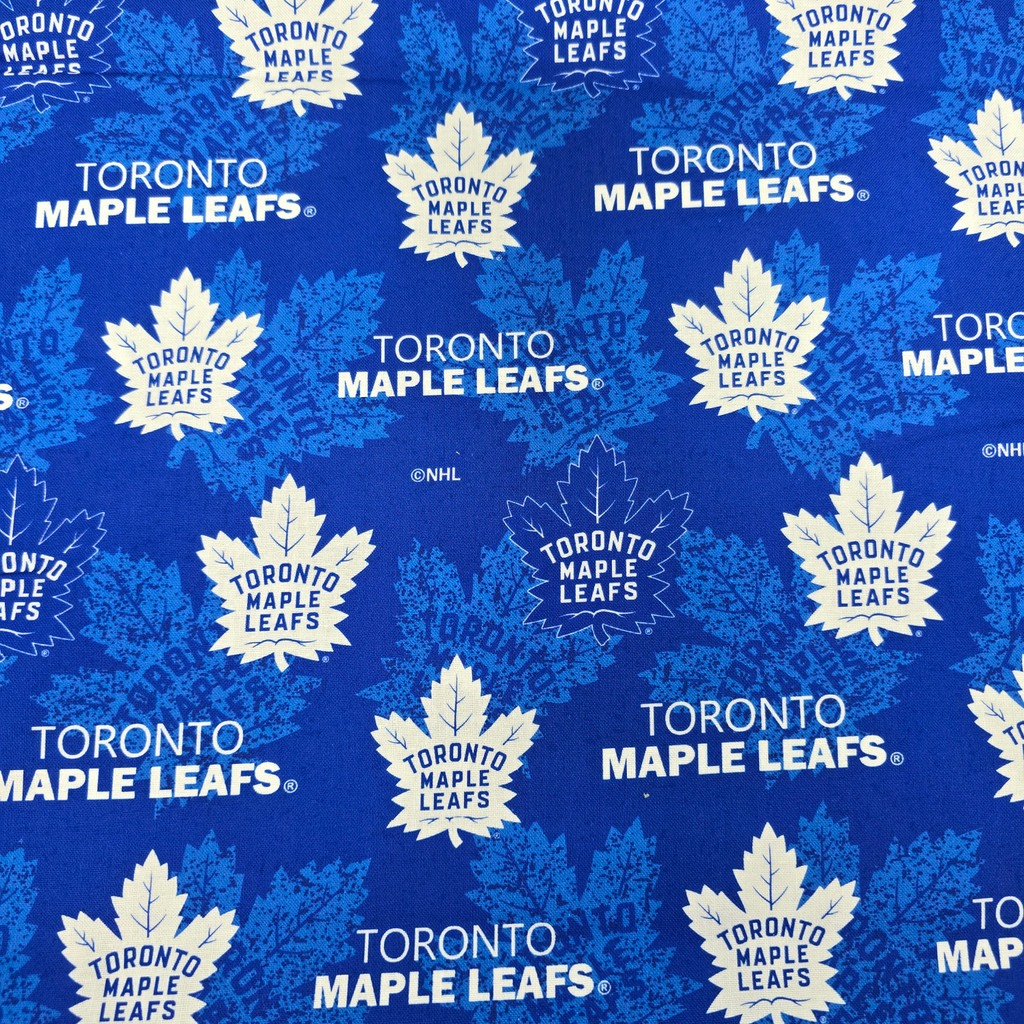 NHL Tone on Tone Toronto Maple Leafs - Sykel Enterprises Cotton (1199-MAP)