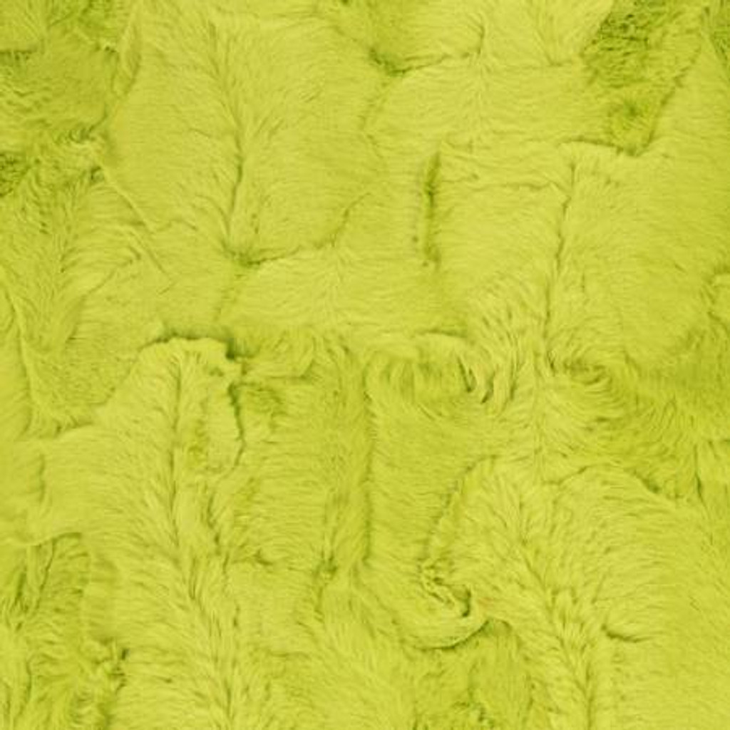 - Chartreuse Hide - Shannon Fabrics Cuddle Minky