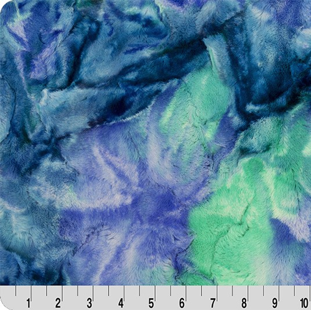 Tidal Wave Sorbet Luxe - Shannon Fabrics Cuddle Minky