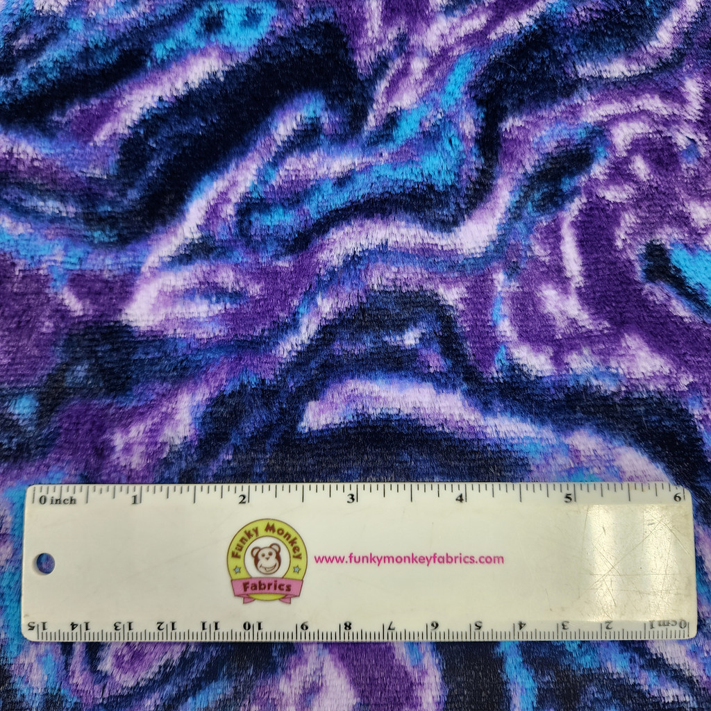Purple Limestone Luxe - Shannon Fabrics Cuddle Minky