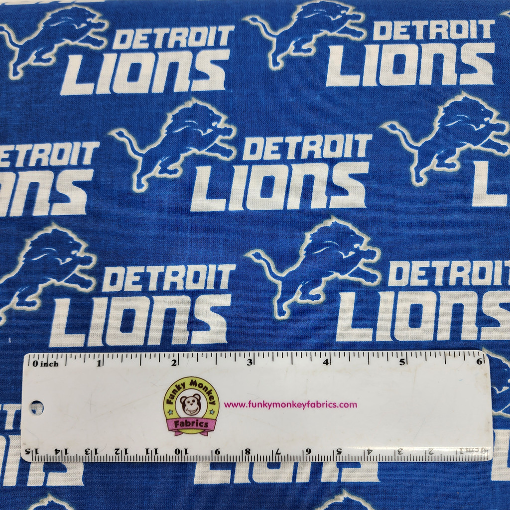NFL Detroit Lions - Fabric Traditions Cotton