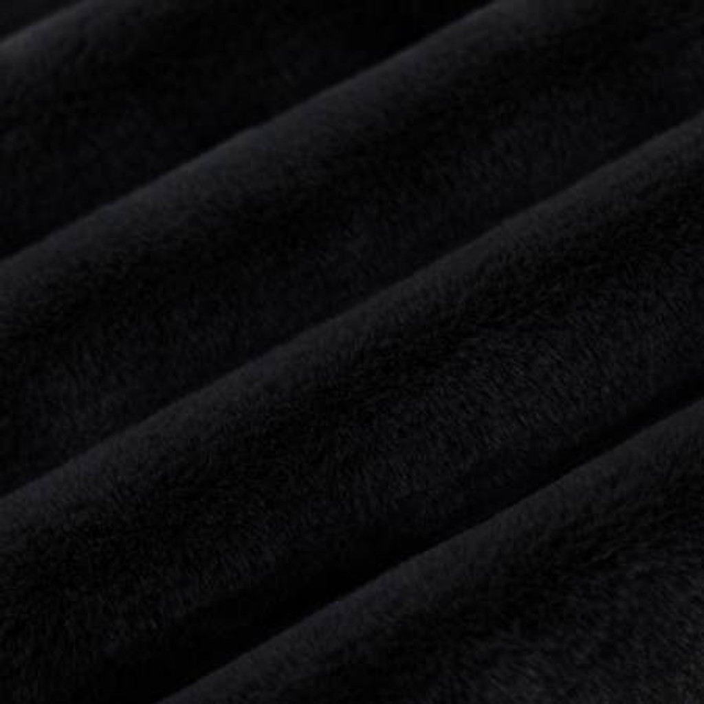 Black Luxe Encore - Shannon Fabrics Cuddle Minky (LCENCOREBLACK)