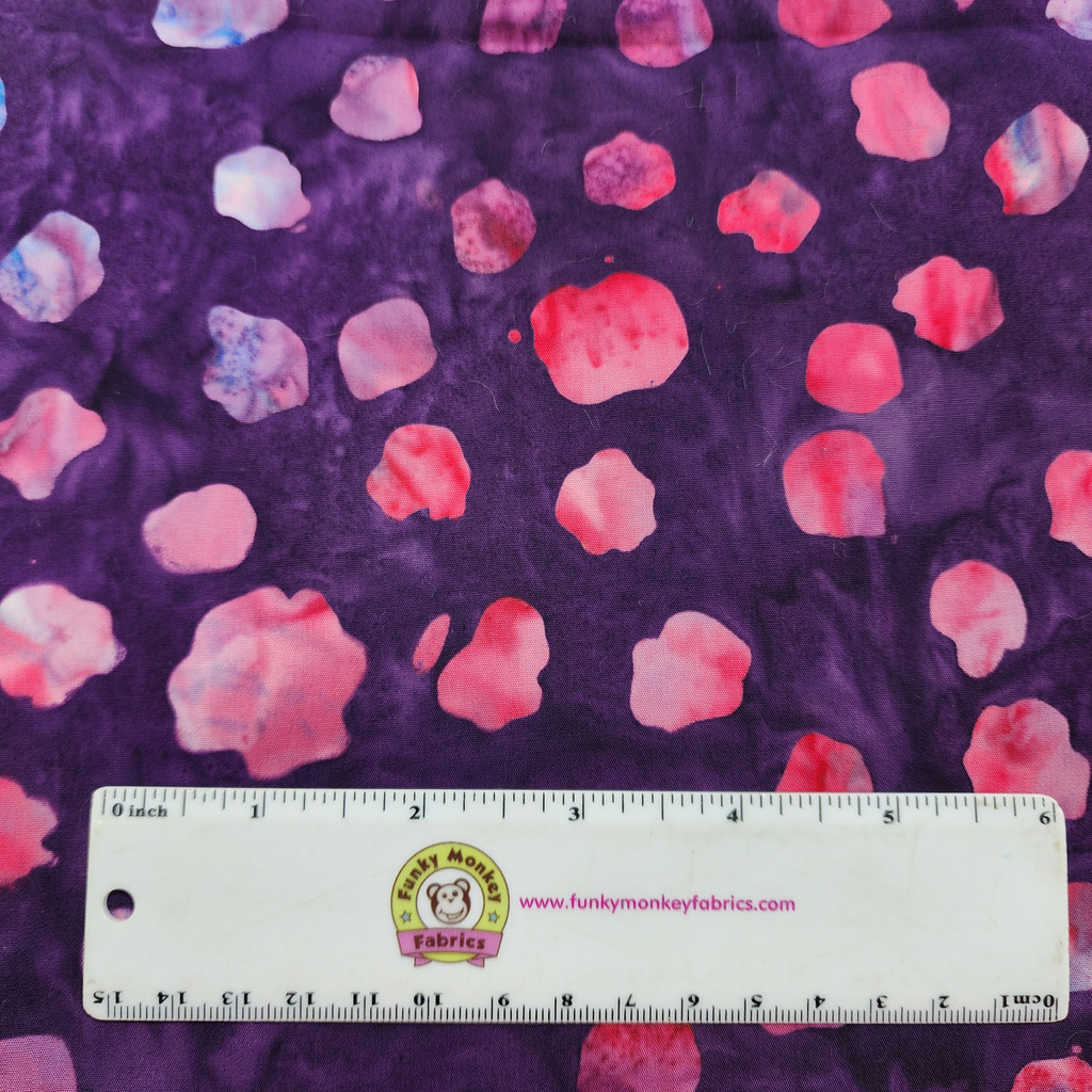 Grape Floating Puffs - Timeless Treasures Cotton