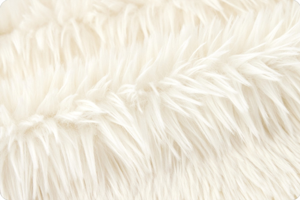 Ivory Dreamy Fur - Shannon Fabrics