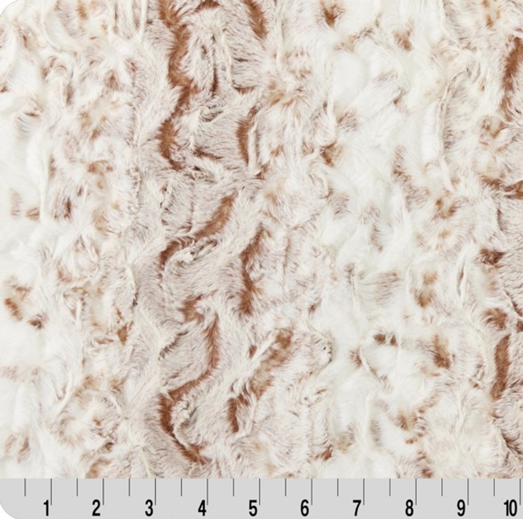 Woodland Snowy Owl - Shannon Fabrics Cuddle Minky (lcsnowyowlwoodland)