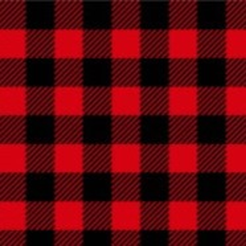 Purely Canadian Eh Cardinal Plaid - Robert Kaufman Flannel