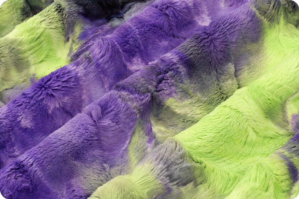 Mardi Gras Sorbet Luxe - Shannon Fabrics Cuddle Minky