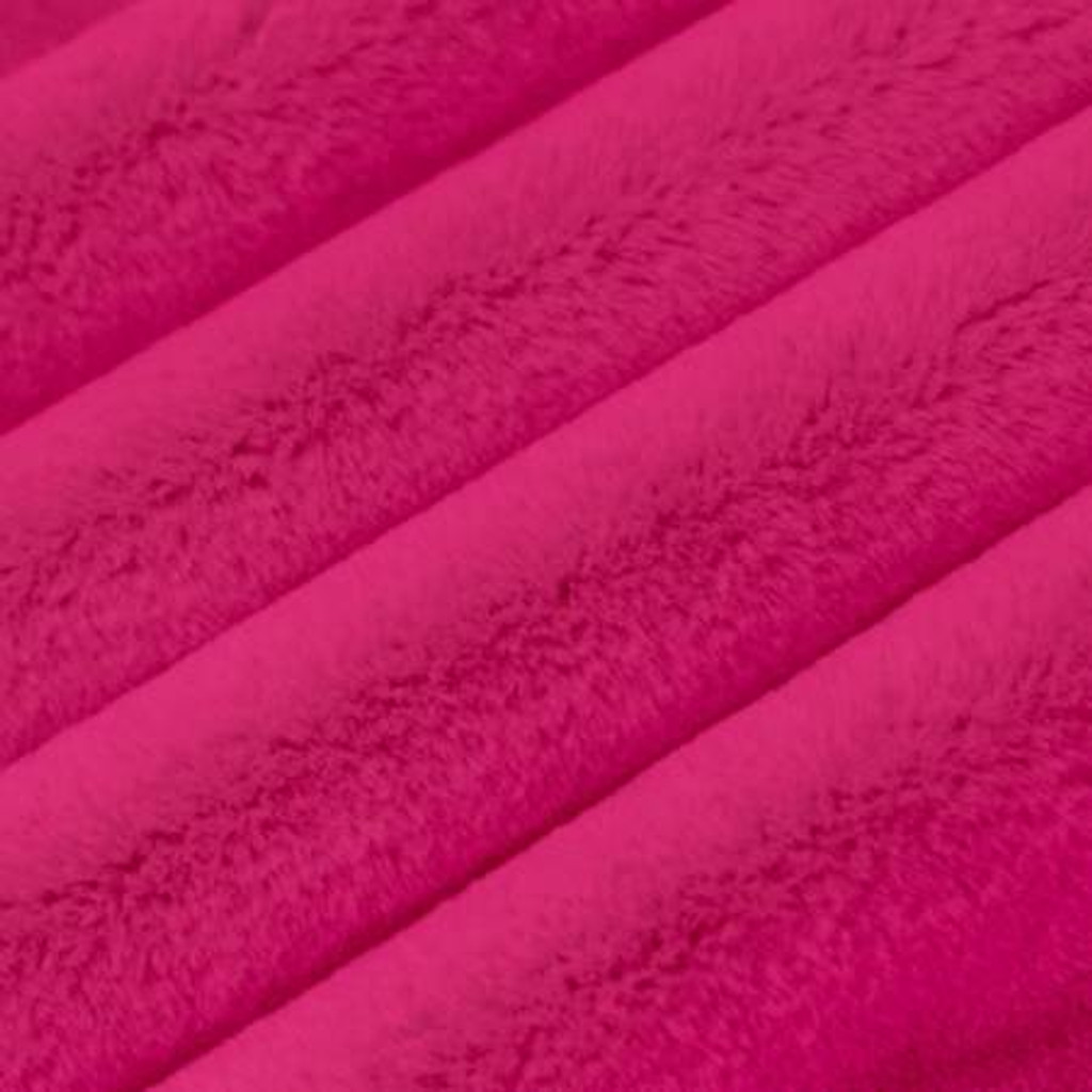 Think Pink Luxe Encore - Shannon Fabrics Cuddle Minky (LCENCORETHINKPINK)