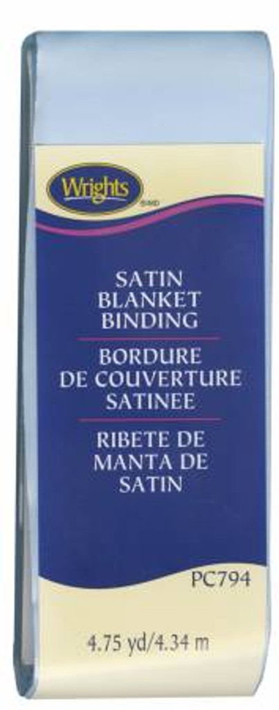 Blue Satin Blanket Binding (117794052)