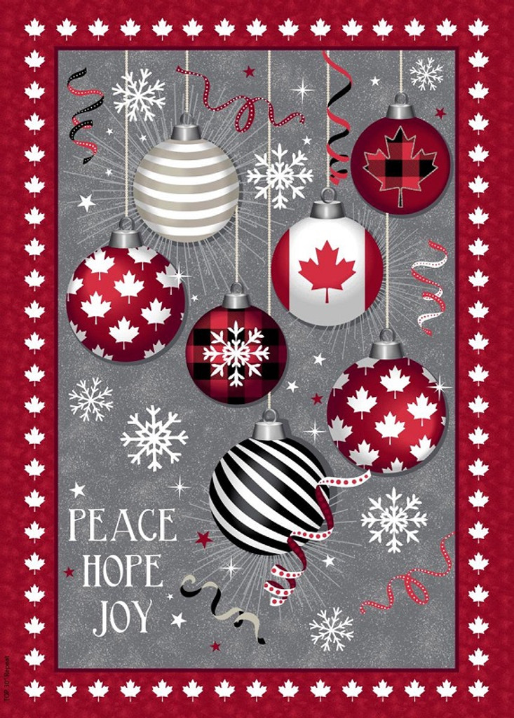 Canadian Christmas Panel - Windham Fabrics Cotton (52235DP-1)
