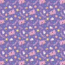 Peppa Friends in Space - Camelot Cotton (95220101-02)