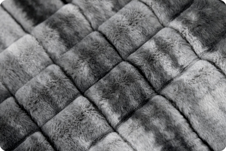 Alloy Sydney Wave - Shannon Fabrics Cuddle Minky (LCSWAVE-LEALLOY)