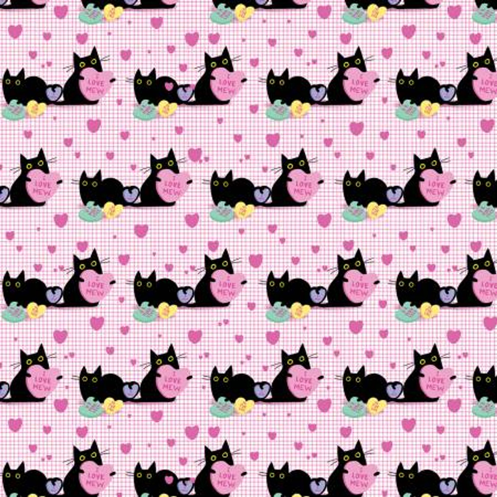 I Love Mew Hugs N Purrs - Dear Stella Cotton (DSDLW2976)