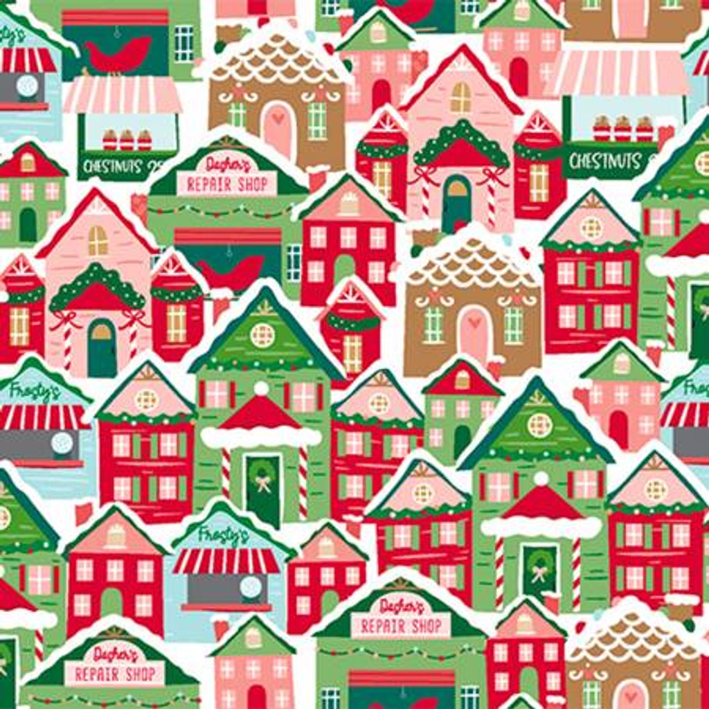Village Packed - 3 Wishes Cotton (21020-mul)