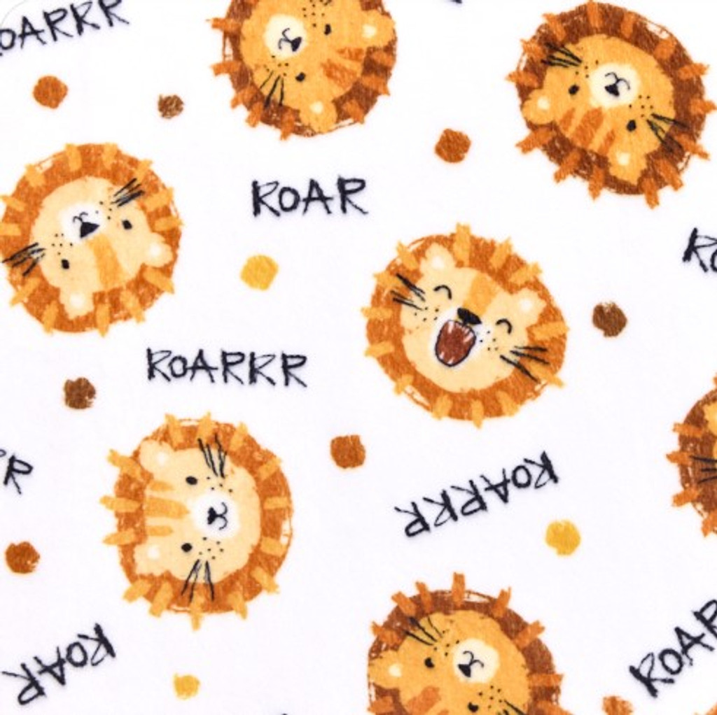 Rumble and Roar Double Sided Cloud Cuddle - Shannon Fabrics Cuddle Minky (ccrumbleandroar)