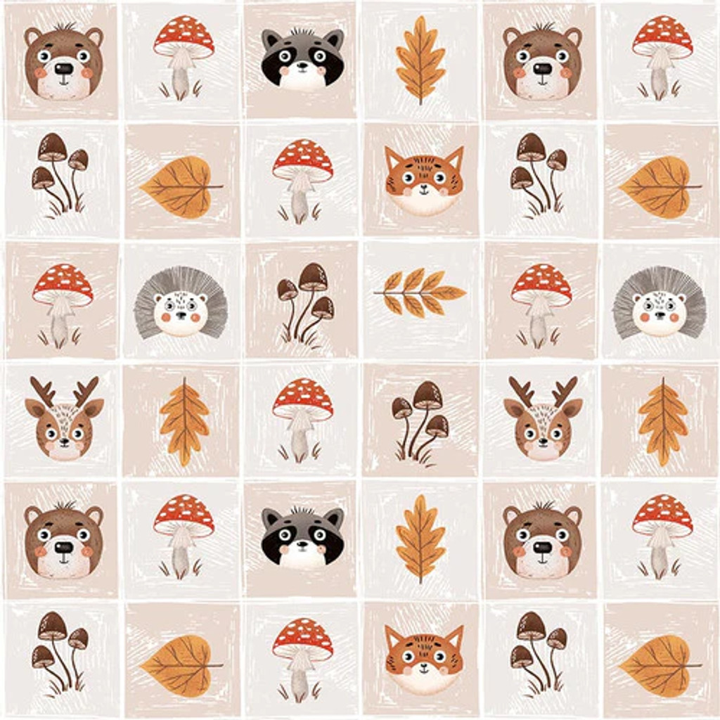 Cheerful Cheeks - Blank Cotton (3487-44)