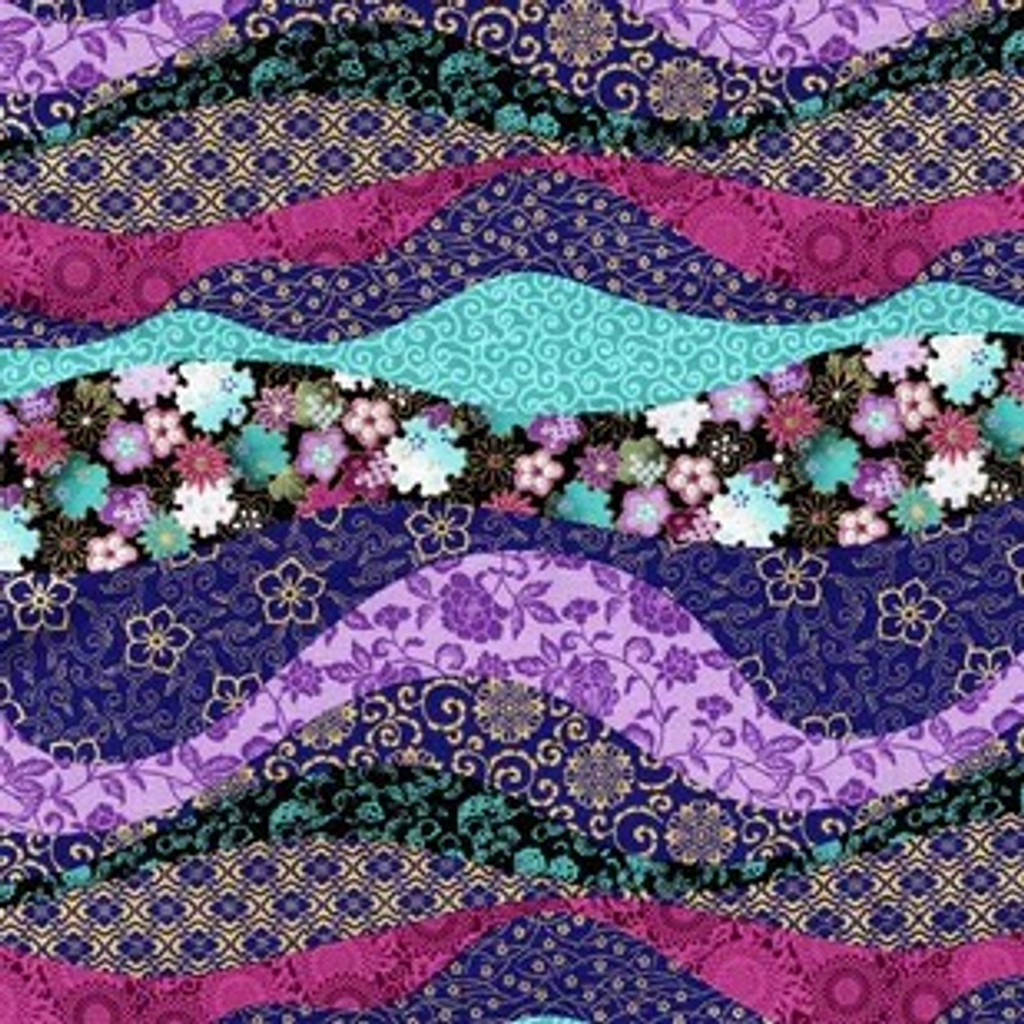 Shizuka Weave Stripes - Timeless Treasures Cotton (CM3167 mul)