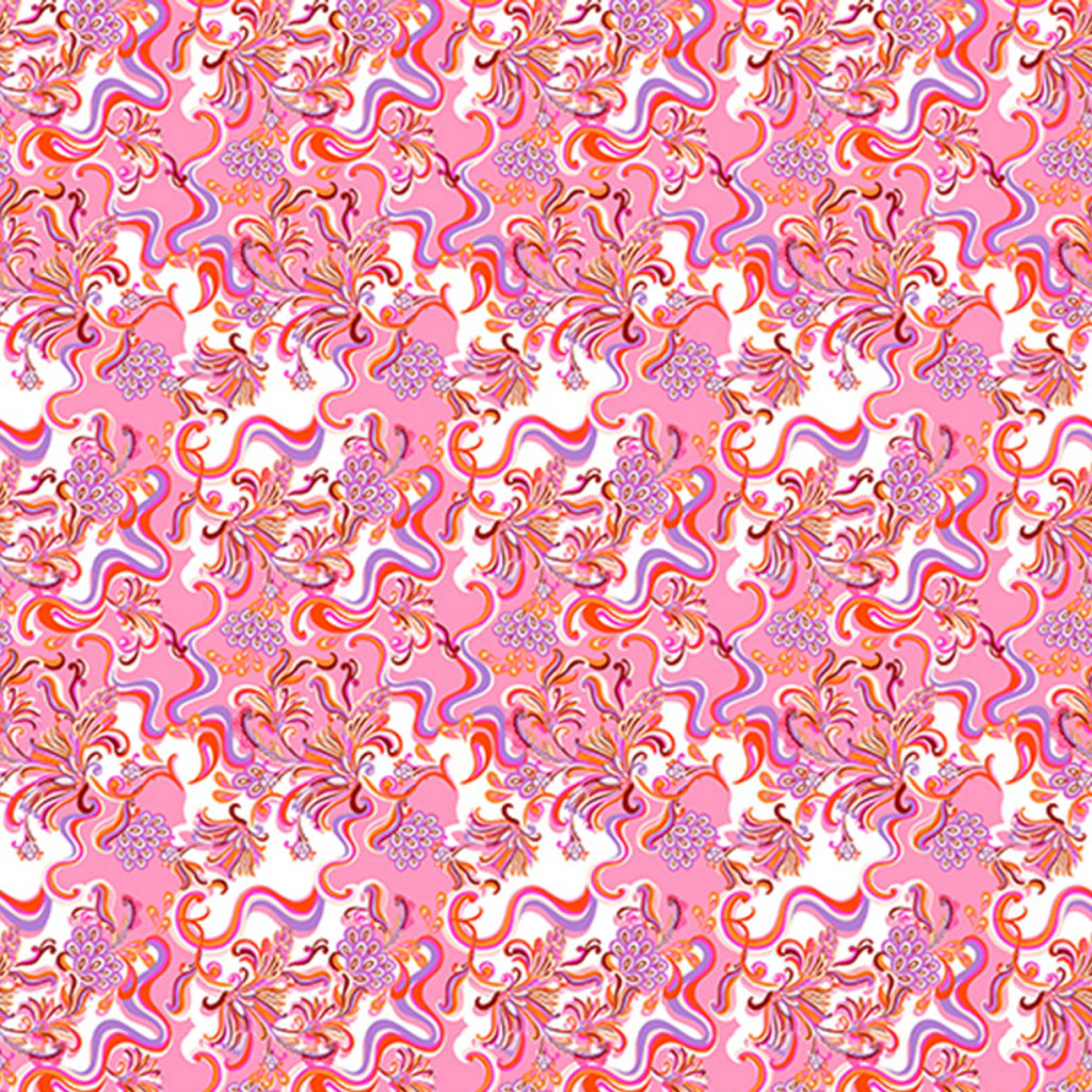 Paisley Pink Wanderlust Quilting Cuddle - Shannon Fabrics (QCWLPAISLEYPINK)