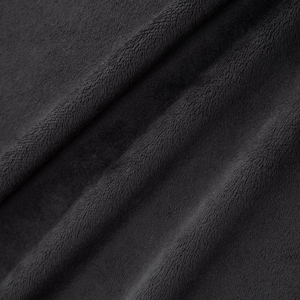 90" Black Smooth - Shannon Fabrics Cuddle Minky