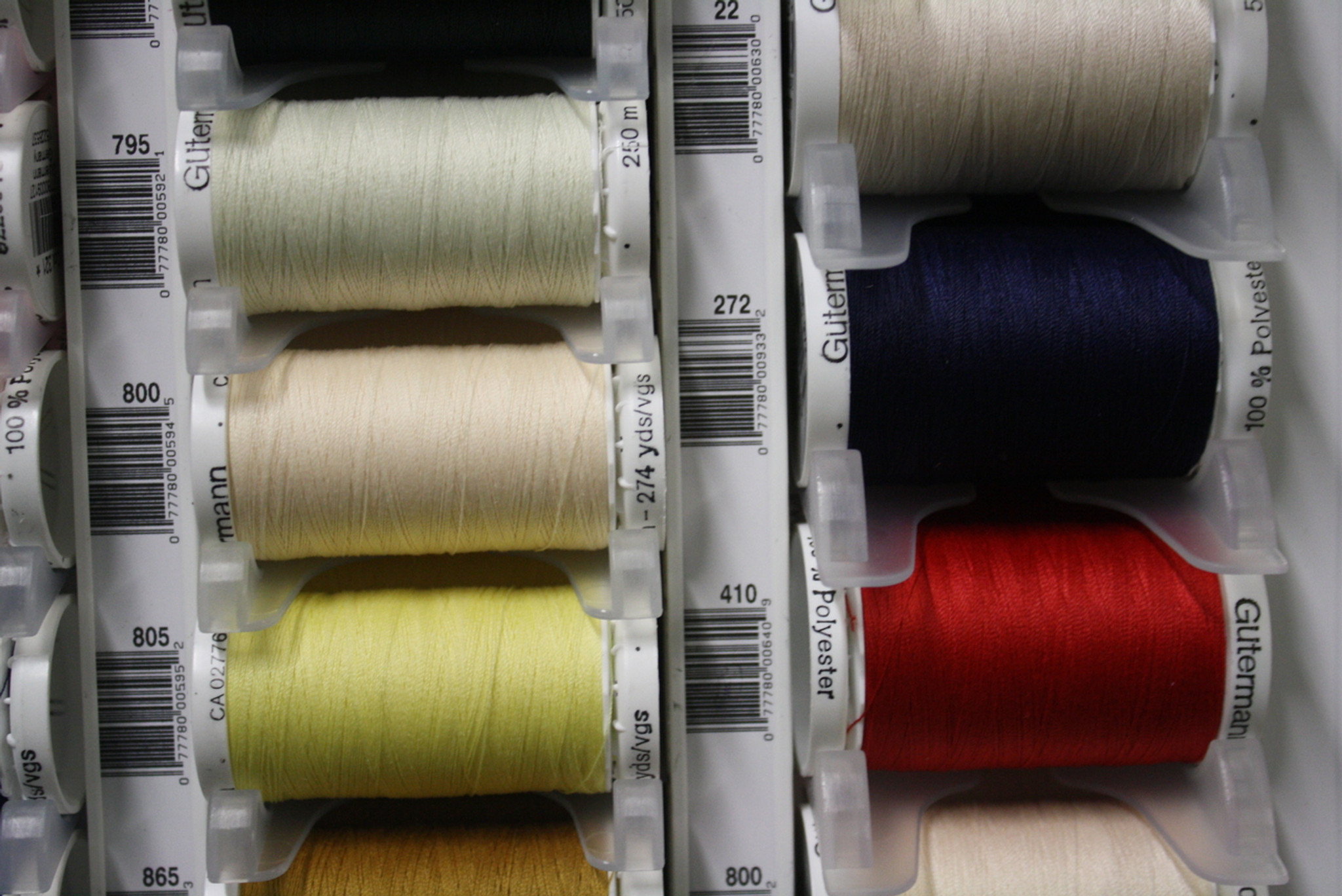 795 Antique White 250m Gutermann Sew All Thread - Sew All 250m