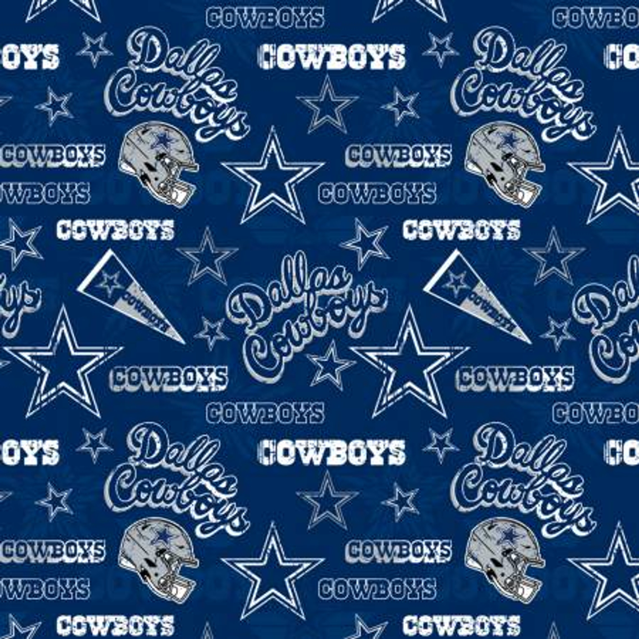 Dallas shop cowboys fabric