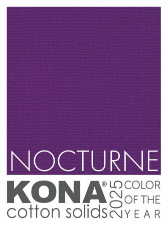 Kona Nocturne (2025 Color of the Year) Robert Kaufman Cotton Funky