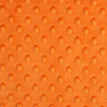 Orange Dimple Minky - Shannon Fabrics