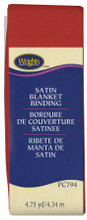Red Satin Blanket Binding (117794065)