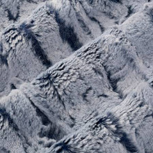 Winter Sky Forest Fox - Shannon Fabrics Cuddle Minky (LCFOXWINTERSKY) 