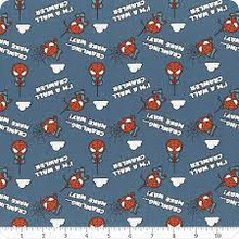  Spiderman I'm a Wall Crawler - Camelot Cotton (13021063-1)