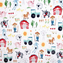 Farmer Ted Digital - Shannon Fabrics Cuddle Minky