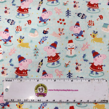 Peppa Winter Wishes - Camelot Cotton