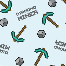  Mojang Minecraft Diamond Miner - Springs Creative Cotton (75984A620715)