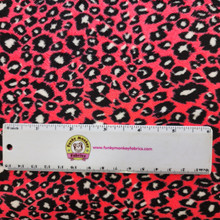 Neon Diva Cheetah Digital - Shannon Fabrics Cuddle Minky