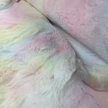 Pastel Fusion Bunny - Shannon Fabrics Cuddle Minky