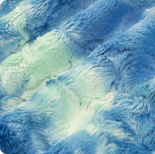 Blue Glow Sorbet Luxe - Shannon Fabrics Cuddle Minky