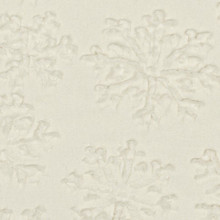 Natural Embossed Snowflake Luxe - Shannon Fabrics Cuddle Minky