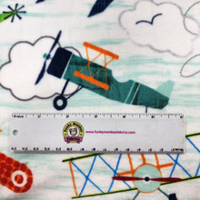 Fly with Me Aruba Digital - Shannon Fabrics Cuddle Minky