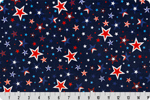 Liberty Stars Digital - Shannon Fabrics Cuddle Minky