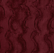 Merlot Glacier - Shannon Fabrics Cuddle Minky (LCGLACIERMERLOT)