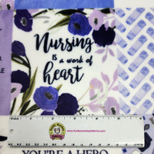 Nurse Iris Digital - Shannon Fabrics Cuddle Minky
