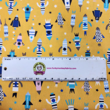 Spaceships Blast Off - Dashwood Studio Cotton